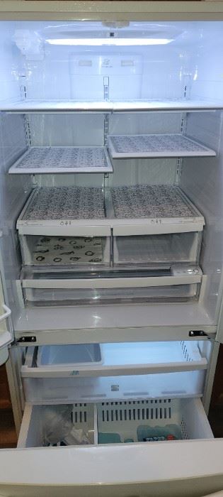 Inside of Kenmore refrigerator