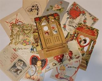 Vintage and antique Valentine's Day cards