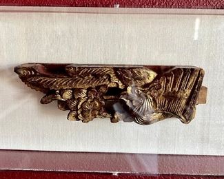 3 furniture pieces in acrylic.  Stands out!