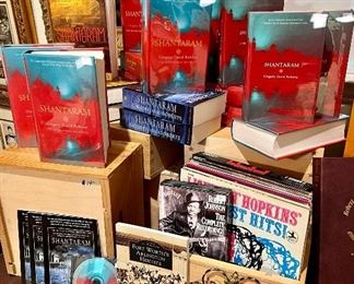 Large selection of "Shantaram by Gregory David Roberts.  Many signed, inscribed, firsts, and more!!  Hardbacks, paperbacks...