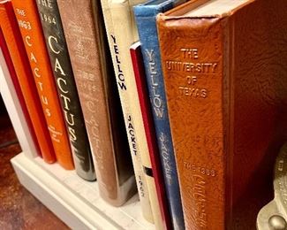 University of Texas annuals.  