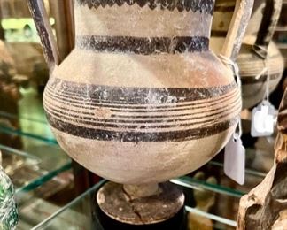 antique possibly ancient Greek amphora vessel.
