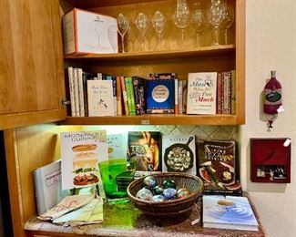 Large selection of Bonnell's cookbooks!  SIGNED!