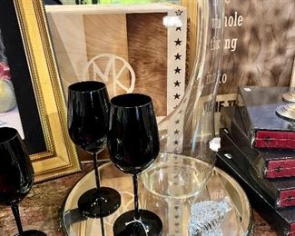 REIDEL blind sommelier glasses.  RARE!