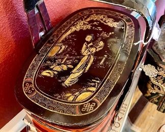 Wedding basket.  Just one can make a statement.