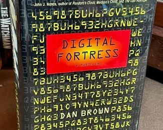 Dan Brown signed, 1st.