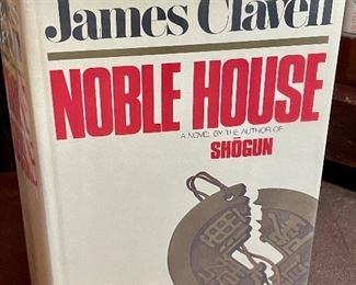 1st signed James Clavell, "Noble House".