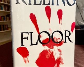 1st edition "Killing Floor" by Lee Child, signed!