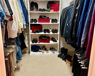 Men's Walk-In Closet full of designer brands!