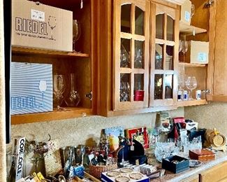 Stocked butler's pantry!  Wine Lover's Dream.