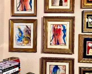 Picasso's Romeo and Juliet series.  3 hand signed.