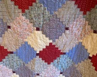Hadn-quilted quilt