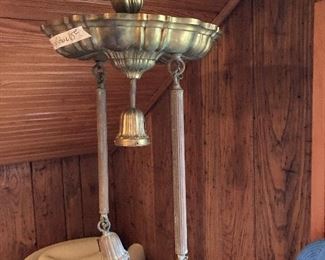 Antique light fixture