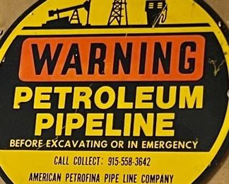 First Day Sneak Peek!!  Vintage Gas Oil signs!