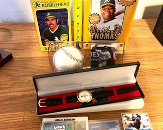Autographed Baseball Collector Set