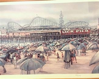 Pacific Ocean Park Lick Pier By Tom Brittain 1978  Nbrd