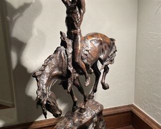 Bronze Statue By C M Russell