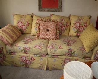 Floral Sofa