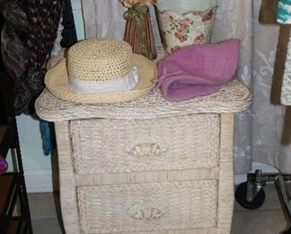 Wicker Side Table