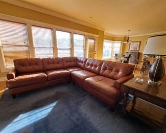 Leather Sectional Sofa