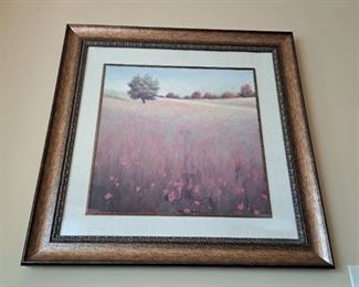 J Weins Print - 36" x 36" Framed