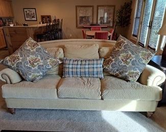 Ethan Allen Tuffed Sofa