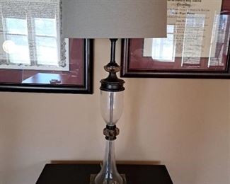 Elegant Marble Base Table Lamp