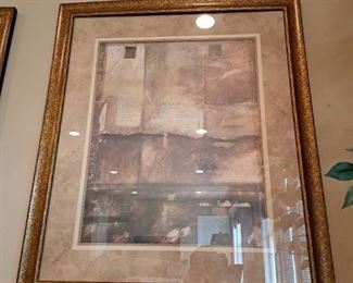 Nostolgia by Broek Print Framed - 32" x 38"