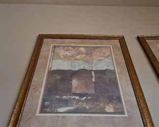 Nostolgia I by Borek Print Framed - 32" x 38"