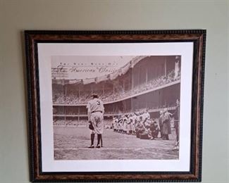 Babe Ruth - An American Classics Portrait - 32" x 38"