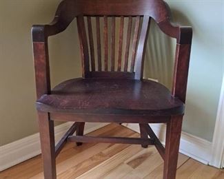 Antique Teachers Chair