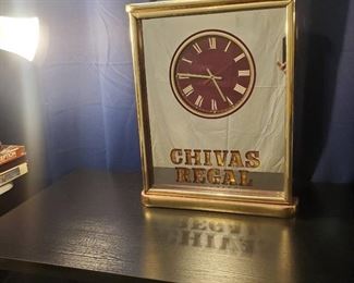 Chivas Regal Mirror Clock
