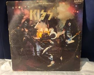 KISS Alive Vinyl Record LP 1975