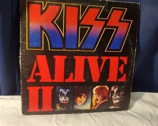 KISS Alive 2 Vinyl Record LP 1977