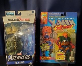 Marvel Avengers and X-Men Grizzly Action Figures
