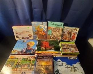 Vintage Puzzles Disneyland, Peter Pan, and More
