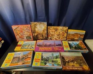 Assorted Vintage Puzzles