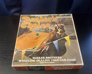 Dealers Choice Parker Bros. Board Game - Complete