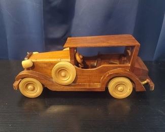 Vintage Wooden Car - 1920's Style