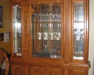 Lighted China Cabinet