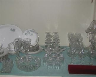 Glassware and china