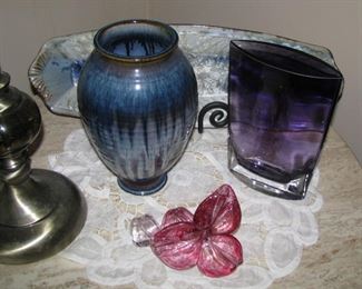 Campbell's pottery and glass