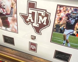 Sports Memorabilia.  Texas A&aM, Johnny Football