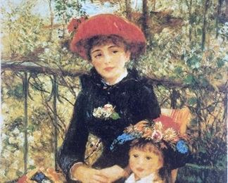 Renoir Lithograph Framed