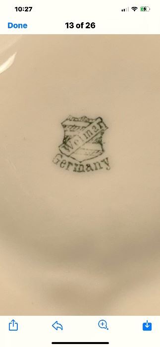 German Porcelain and Plates