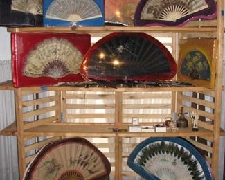 Nice hand fan collection