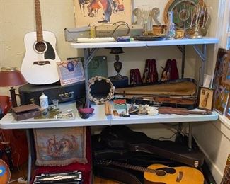 Some of the instruments available.