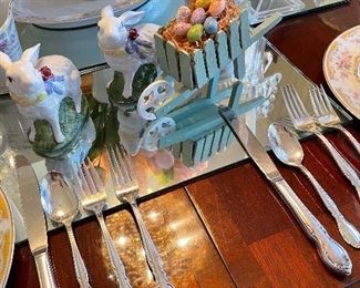 Silverplate flatware