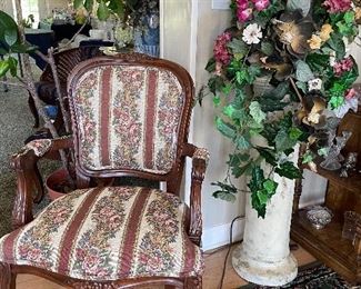 French style arm chair