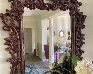 Ornate mirror